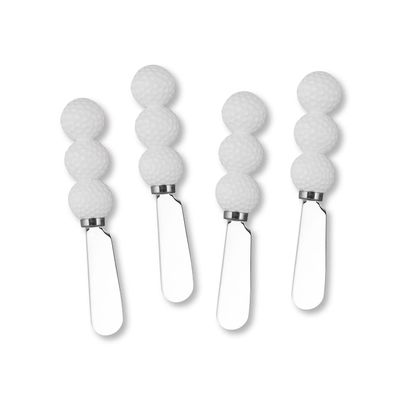 Golf Ball Cheese Spreader Set of 4 (Bulk)