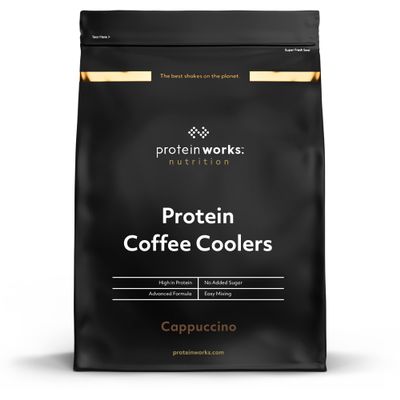 THE PROTEIN WORKS Protein Coffee Coolers - Caramel Latte - 500g