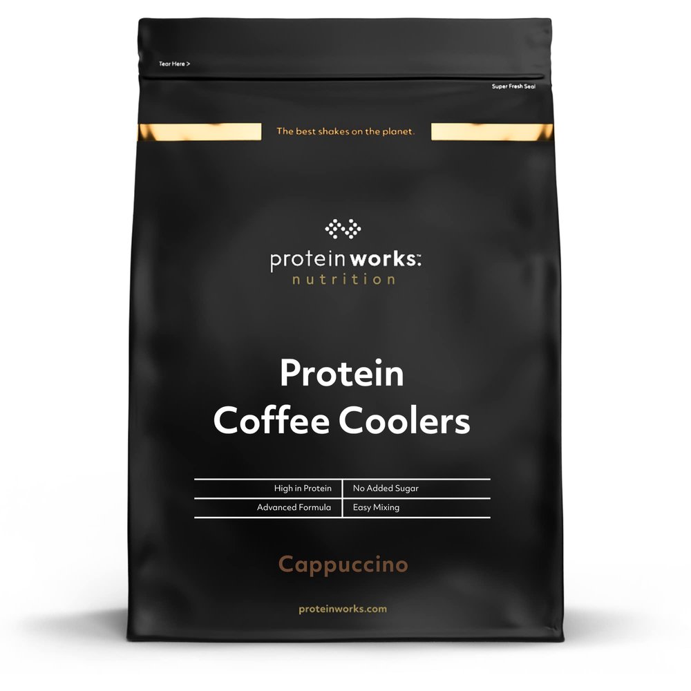 THE PROTEIN WORKS Protein Coffee Coolers - Caramel Latte - 500g
