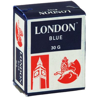 London Blue Whitener Powder for White Net Curtain Table Cloth etc. - 30G (24 Boxes)