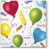 20 Napkins Balloons & Confetti/Party/Birthday/School Early Balloons 33 x 33 cm view 1
