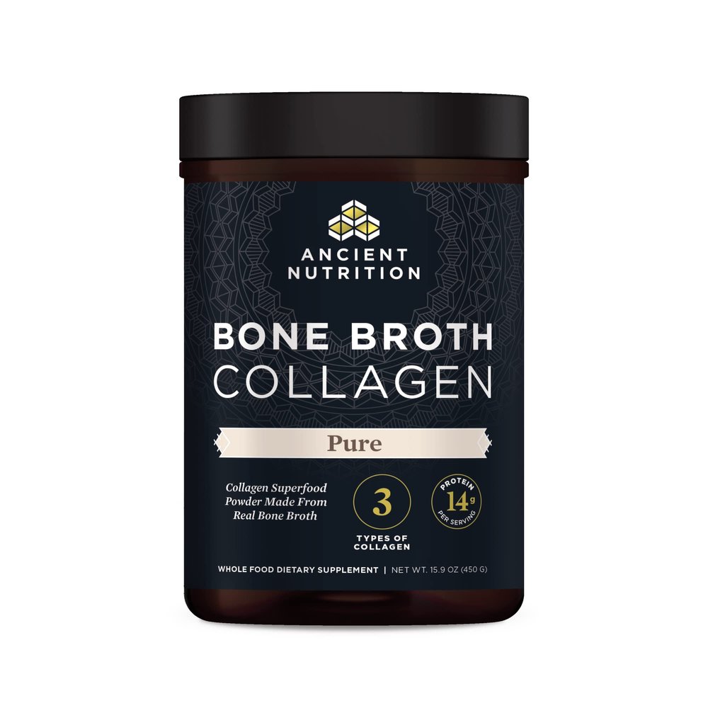 Ancient Nutrition - Bone Broth Collagen Pure - 15.9 oz.