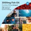 Nutravita Omega 3 Capsules High Strength 2000mg with 660mg EPA & 440mg DHA, 240 Softgel Omega 3 Fish Oil Capsules for 4 Months of Supply, Fish Oil Omega 3 Supplements view 3
