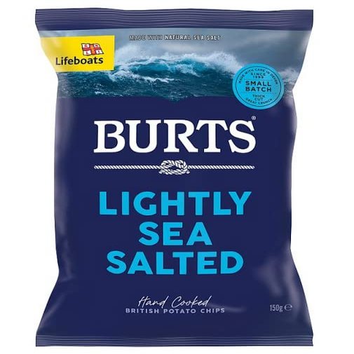 Burt's Chips Lightly Salted (150g x 10)