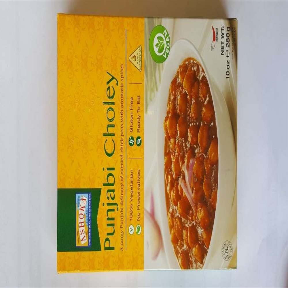 Ashoka Ready Meals Punjabi Choley 280g (Pack of 2)