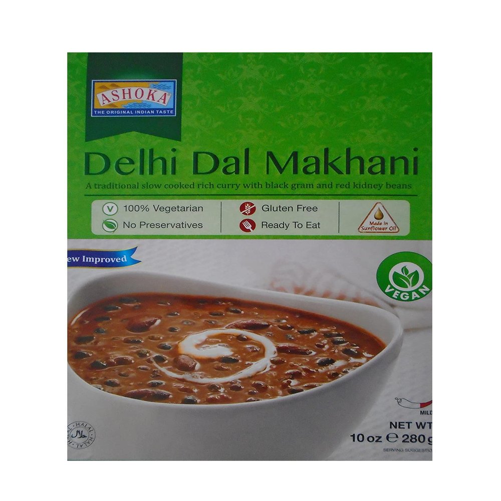 Ashoka Ready Meals Delhi Dal Makhani 280g (Pack of 2)