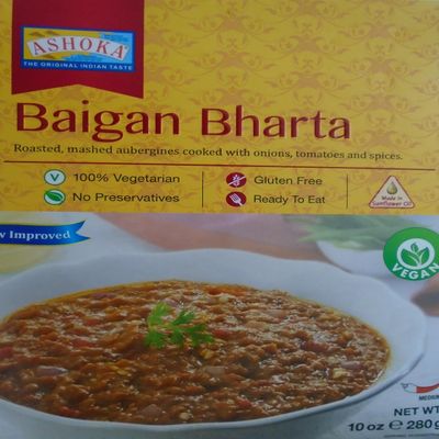 Ashoka Ready Meals Baigan Bharta 280g (Pack of 4)