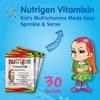 Nutrigen Vitamixin Sprinkles  multivitamin and Mineral Powder for Toddlers and Young Children. Encapsulated micronutrients to Improve Acceptance and Effectiveness in The Body, 30 sachets view 3