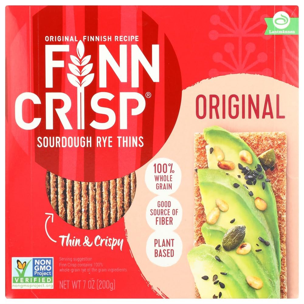 Finn Crisp Original, Delicately Thin Rye Crispbread, Boxes, 7 oz, 3 pk by Finn Crisp