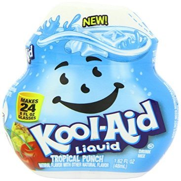 Kool-Aid, Liquid Drink Mix, Tropical Punch, 1.62oz Container (Pack of 4) by Kool-Aid
