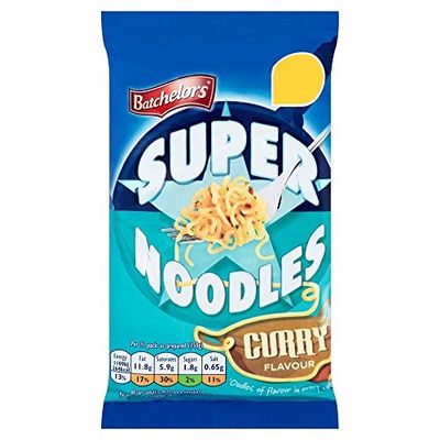 Batchelors Super Noodles Mild Curry - 100g - Pack of 6 (100g x 6) by Batchelors