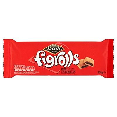 McVitie's Fig Rolls 200g - Pack of 6 by Jacob's