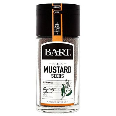 Bart Black Mustard Seeds (55g) - Pack of 6 by Bart