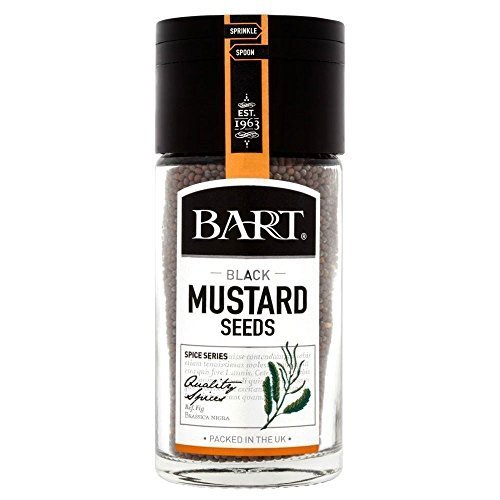 Bart Black Mustard Seeds (55g) - Pack of 6 by Bart