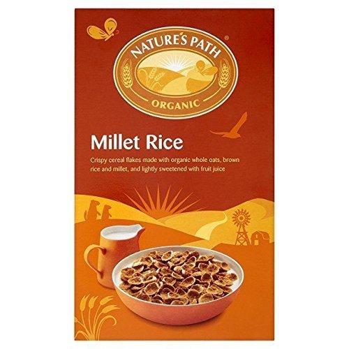 Natures Path Wheat Free Organic Millet Rice Oatbran 375g - Pack of 2 by Nature's Path