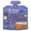 Ellas Kitchen Organic Stage 1, Pear + Blueberry Baby Breakfast, 3.5 Ounce (Pack of 6) by Ella's Kitchen view 1