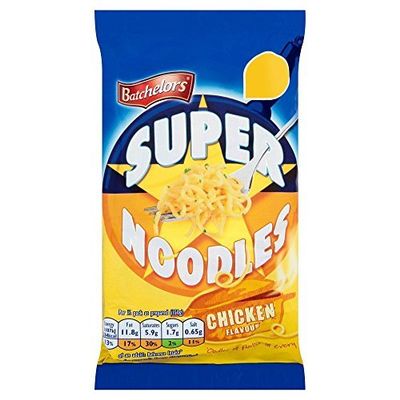 Batchelors Super Noodles Chicken - 100g - Pack of 4 (100g x 4) by Batchelors