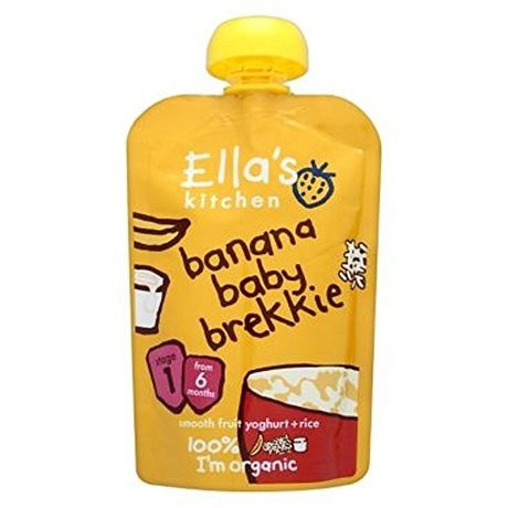 Ella'S Kitchen Banana Baby Brekkie Stage 1 From 6 Months 100G - Pack of 2 by Ella's Kitchen