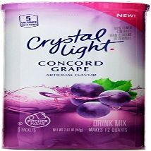 Crystal Light Concord Grape, 12-Quart 2.01-Ounce Canister (Pack Of 3) by Crystal Light