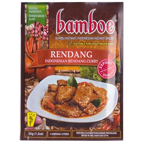 Bamboe Bumbu Instant Rendang, 35 Gram (Pack of 3) by Bamboe