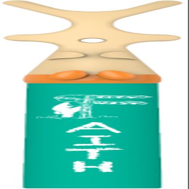 idi Toothbat - Childers Mini-Kid Floss Holder-(Green/Red)-Patented Design Awards Winning Product, Easy, Comfort & Effective, Works Perfectly with Reach Waxed Nylon Floss
