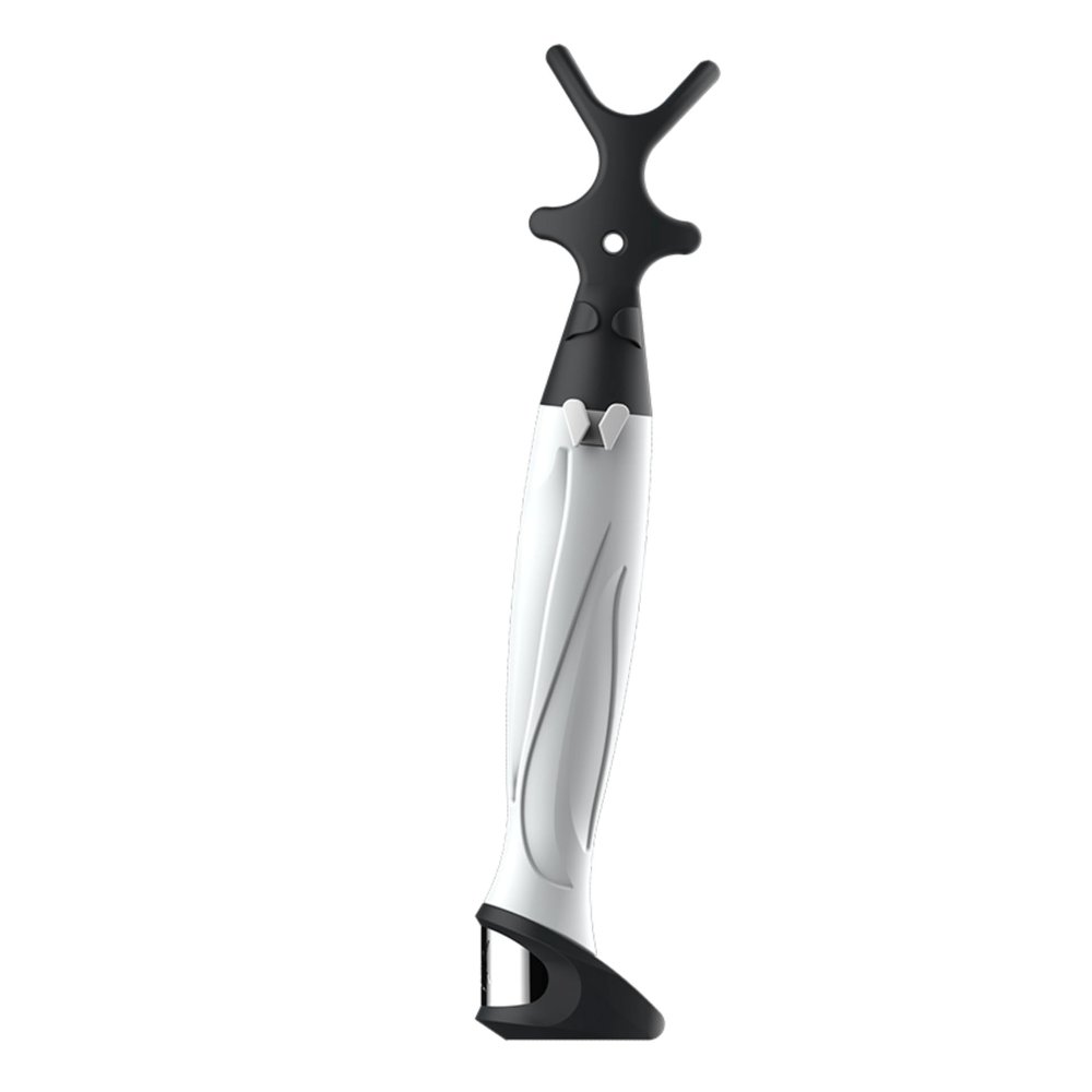 idi Toothbat - Wow Adult Flosser (Green/White/Black)-Patented Design Awards Winning Product-Perhaps The Best flosser in The World-Comfort, Effective, Easy, Environment & Eco-Friendly (White)