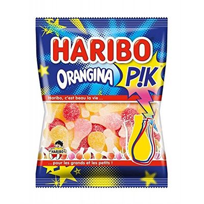 Haribo orangina pik sachet 3x250g - Price Per Unit