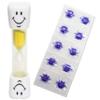Smile Toothbrush Timer & 10 Disclosing Tablets (Yellow) view 1