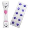 Smile Toothbrush Timer & 10 Disclosing Tablets (Pink) view 1