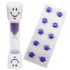 Smile Toothbrush Timer & 10 Disclosing Tablets (Purple) view 1