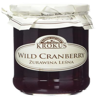 Krokus Cranberries Preserve 310 g - Pack of 6