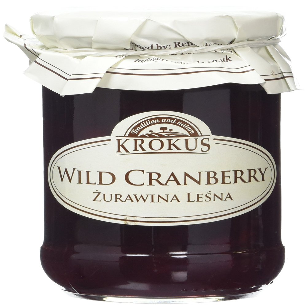 Krokus Cranberries Preserve 310 g - Pack of 6