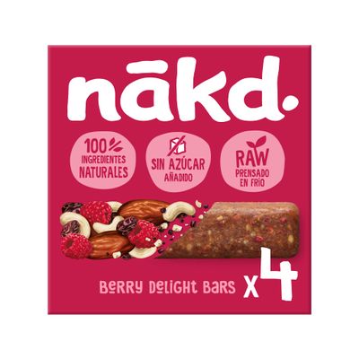 Nakd Multipack Berry Delight, 4x35 g