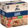 Quaker Instant Oatmeal, 4 Flavor Variety Pack, Individual Packets, 48 Count view 1