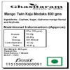 Ghasitaram Gifts Indian Sweets - Mango Twin Kaju Modaks 800 GMS view 2