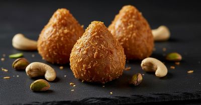 Ghasitaram Gifts Indian Sweets - Kaju Butterscotch Modak 800 GMS