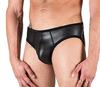 665 X-Large Black Neoprene Open for Now Sport Jock Brief view 1