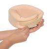 1001 Neck Vertebrae Brace Neck Collar Fastening Velcro Neck Support Bandage Beige 3 view 2