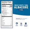 Bumble Bee Solid White Albacore Tuna in Water 5 oz Can (Pack of 8) - Wild Caught Tuna - 29g Protein per Serving - Non-GMO Project Verified Gluten Free Kosher - Great for Tuna Salad & Recipes view 3