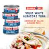 Bumble Bee Solid White Albacore Tuna in Water 5 oz Can (Pack of 8) - Wild Caught Tuna - 29g Protein per Serving - Non-GMO Project Verified Gluten Free Kosher - Great for Tuna Salad & Recipes view 4