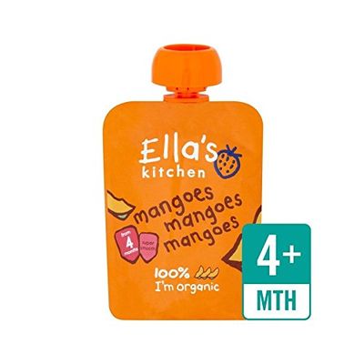 Ella's Kitchen Organic Smooth Mango Puree Stage 1 70g
