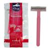 Elina Woman 2 Blade Disposable Razor Pack of 5, 3-Pack (3 x Pack of 5) view 1