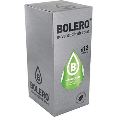 Bolero - Bolero with Stevia - 9g - Citronella LemonGrass, Box of 12 Units