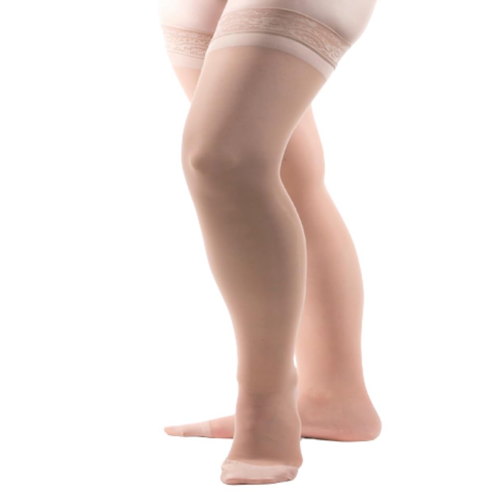 Allegro Compression Hosiery Allegro 8-15 mmHg Essential 82 Sheer Support Thigh High Compression Hose