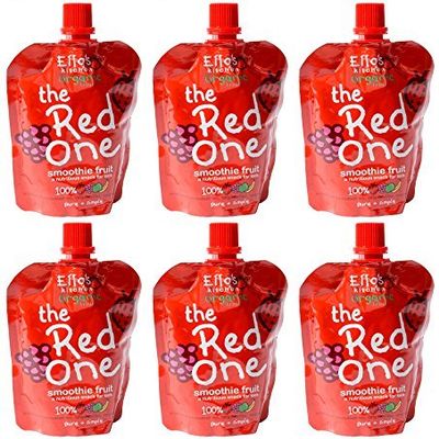 (6 PACK) - Ellas Kitchen - Smoothie Fruit - Red One | 90g | 6 PACK BUNDLE by Ella's Kitchen