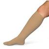 Actilymph Class 1 Petite Below Knee Closed Toe Compression Stockings, X-Large, Sand view 1