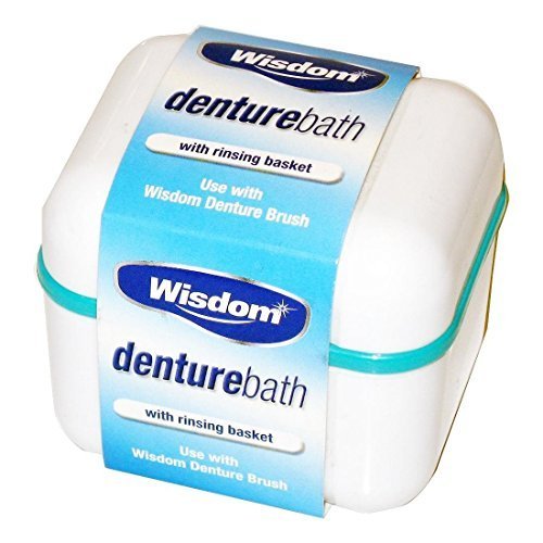 Wisdom Denture Bath - 2 Pack by Wisdom