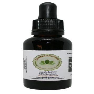 Lugols Iodine Solution 12% - 35ml - with Glass Pipette