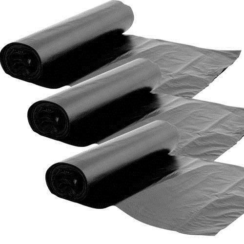 100 Heavy Duty Great Britain Made Black Refuse Sack/Bin Liner Bags - Compostable Dustbin Liners Bags, Sacks