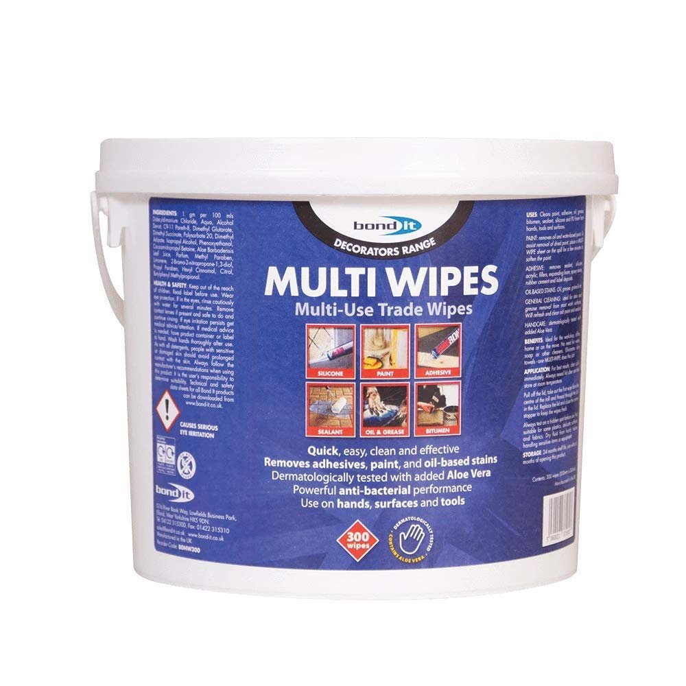 Bond It BDHW80 Trade Multi Purpose Cleaning Wipes by Bond-it